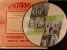 JEROME KERN - RARE 78 MONO PICTURE DISC - HAMMERSTEIN