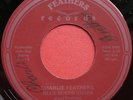 45 rpm Charlie Feathers Blue Suede Shoes AUTOGRAPHED