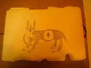 Devendra Banhart original artwork, includes double LP