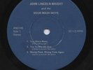 JOHN LINCOLN WRIGHT SOUR MASH BOYS BLUEGRASS 45 4 SONG
