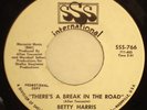 Sister Funk SSS DJ 45 BETTY HARRIS Break In The Road