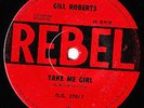 GOODBYE SAM/TAKE ME GIRL GILL ROBERTS REBEL OZ BEAT POP