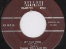 Black Rocker Jump Blues 45-Tommy Wills-Let Em Roll-Hear