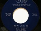 Rare Northern Soul 45 C.L.BLAST on UNITED 