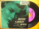 Mindy Carson Sings EP - Camden 224 - 1952 VG++/NM-