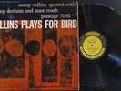 SONNY ROLLINS Plays For Bird ORIG '57 Mono Prestige LP