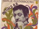  45 tours SP Serge Gainsbourg Initials BB