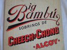 CHEECH AND CHONG LP BIG BAMBU WITH ROLLING PAPER