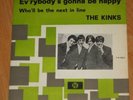 KINKS 45 EVERYBODYS GONNA BE HAPPY+PS HOLLAND 
