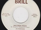 JIM ROBINSON - Man From Texas - Buddy Holly on Brill