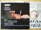 ASD 346 BACH Violin Concertos MENUHIN UK Gold/cream
