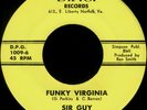 SIR GUY Funky Virginia / My Sweet Baby Funk 45 DPG NM