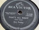 Elvis Presley 78 RCA That's All Right Rockabilly