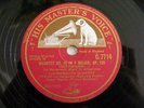 LOEWENGUTH QUARTET Hmv 7714 4x78rpm Set BEETHOVEN