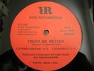 * RON RICHARDSON Treat Me Better RARE BOOGIE 12 NM Hear