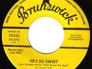DOO WOP ERA TEEN ROCKER 45 VICKI SPENCER ON BRUNSWICK
