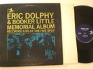Eric Dolphy Booker Little Memorial Album Prestige MONO