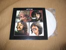 Beatles-LET IT BE Rare Apple UK Import LP White Vinyl