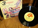 Rare the 3 Stooges 78 & P/S VG++++++ 1964 Peter pan LBL