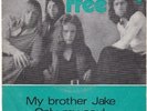 FREE My Brother Jake RARE UNIQUE Norway 45 folk LISTEN
