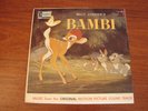 WALT DISNEY'S BAMBI SOUNDTRACK LP WDL-4010 1957 NM