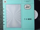 TELE MUSIC #55 T.V.NEWS  France Library MICHEL GONET LP