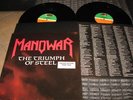 MANOWAR - The Triumph Of Steel,ORG First Edition 2LP