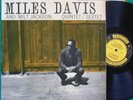 MILES DAVIS MILT JACKSON PRESTIGE MONO LP 7034 NY