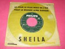 RARE SP SHEILA JUKE BOX POCHETTE CIBLE ORIGINALE 373996