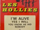 LES HOLLIES I'M ALIVE FRENCH ORIG EP 45 PS 7