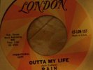 Rain,Outta My Life, London Promo # 107, Mint-