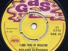 Reggae 45-Roland Alphonso-1000 Tons of Megaton-UK Press