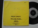 PHIL LYNOTT THIN LIZZY Yellow Pearl 7
