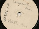 WALTER DAVIS TEST PRESSING 100336-1A BLUES 78 RPM E-