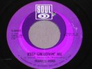 FRANCES NERO KEEP ON LOVIN` ME SOUL 45 35020 NORTHERN