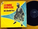 AYINDE BAKARE & HIS ORCHESTRA rare juju LP on EMI hear