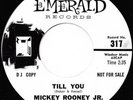 RARE TEEN  - MICKEY ROONEY JR. - TILL YOU - HEAR IT