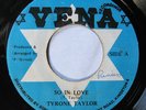 TYRONE TAYLOR - SO IN LOVE - JAM 45s-SAMPLE 