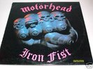 MOTORHEAD IRON FIST LP Rare New Zealand press1982