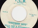 FUNK 45 RPM - BILLY DEE & SUGAR BEAR on T.C.B. RECORDS
