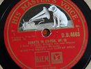 4x 78RPM D.B. NEVEU VIOLIN / BECK PIANO STRAUSS SONATA