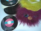 VTG. DISK-GO-CASE WITH TROLL COVER, WITH 67 1960 70'S
