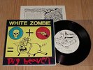 WHITE ZOMBIE - Pig Heaven rare 1986 2nd press  Insert