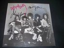 NEW YORK DOLLS LP  SIGNED MALCOLM McLAREN SEX PISTOLS