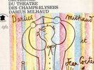 COCTEAU Art Cover Boeuf sur le Toit 10' DISCOPHILES M