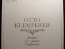 COLUMBIA SAXF 5001/4 - BRAHMS Symphonies KLEMPERER 4LP