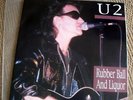 U2 - VERY RARE IMPORT LP - RUBBER BALL AND LIQUOR -MINT