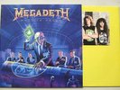 Megadeth - Rust In Peace. Original 1990 UK LP Mint