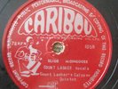 COUNT LASHER rare calypso 78 RPM 10