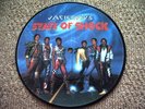 JACKSONS Michael Jackson STATE OF SHOCK PICTURE DISC 45